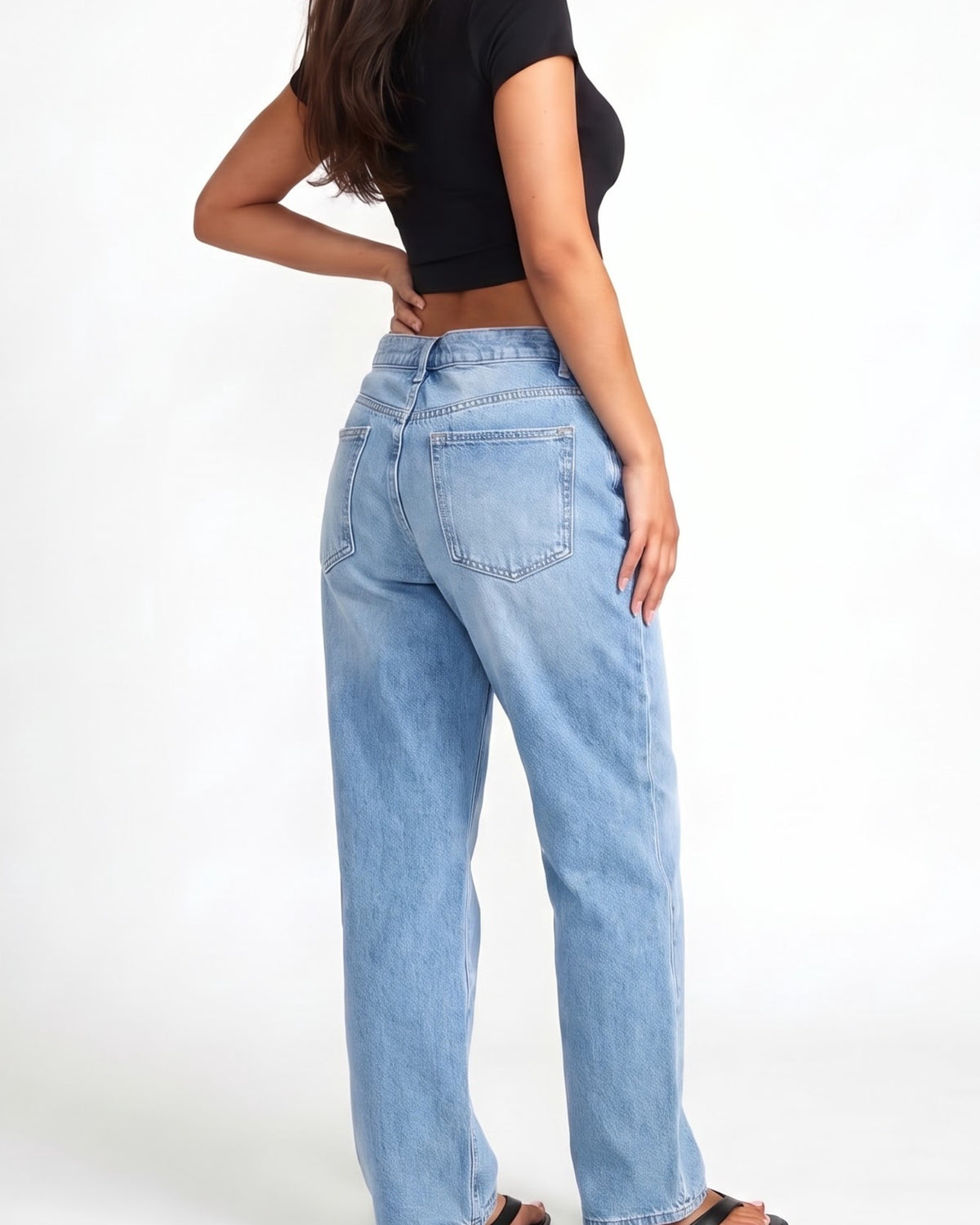 BBL Jeans – before / after